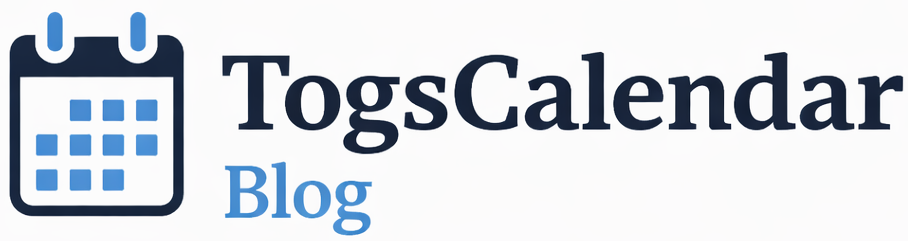 TogsCalendar Blog